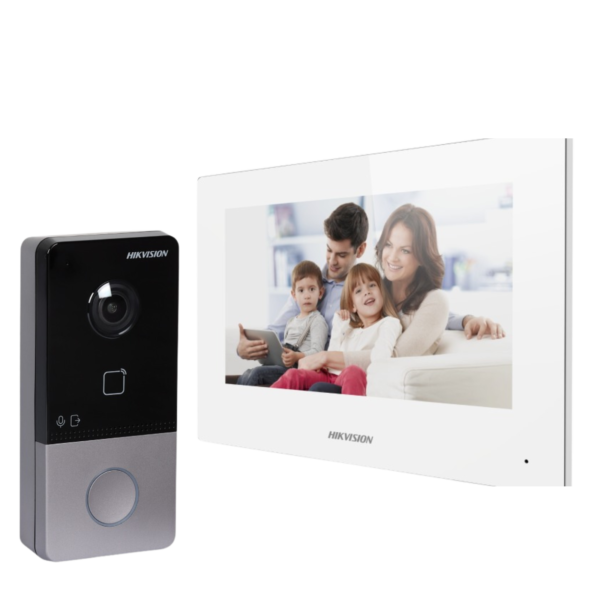 Iškvietimo modulis su monitoriumi Hikvision (Domafonas) - Image 2