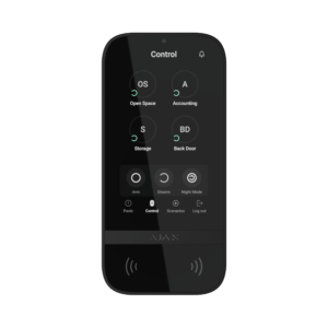 Ajax KeyPad Touchscreen išmani klaviatūra
