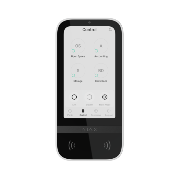 Ajax KeyPad Touchscreen išmani klaviatūra - Image 4